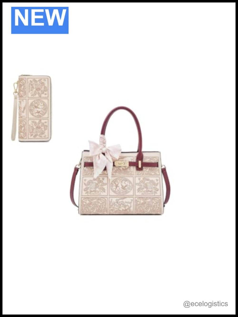 FOXLOVER Medium Tote Bag for Women with Genuine Leather